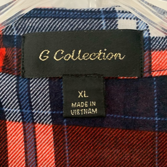 Blue and Red Flannel - Picture 2 of 2